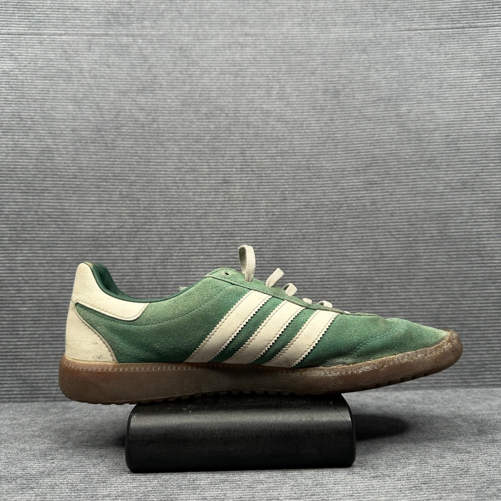 Adidas Originals Jeans Green Suede Gum Sole Sneakers CG2919 Mens 10 Low Top
